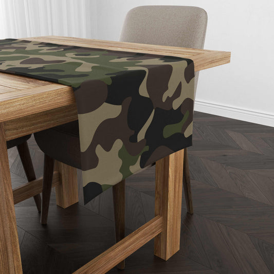 Camouflage Table Runner trendy home