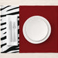 Red Tribune Table Mat trendy home