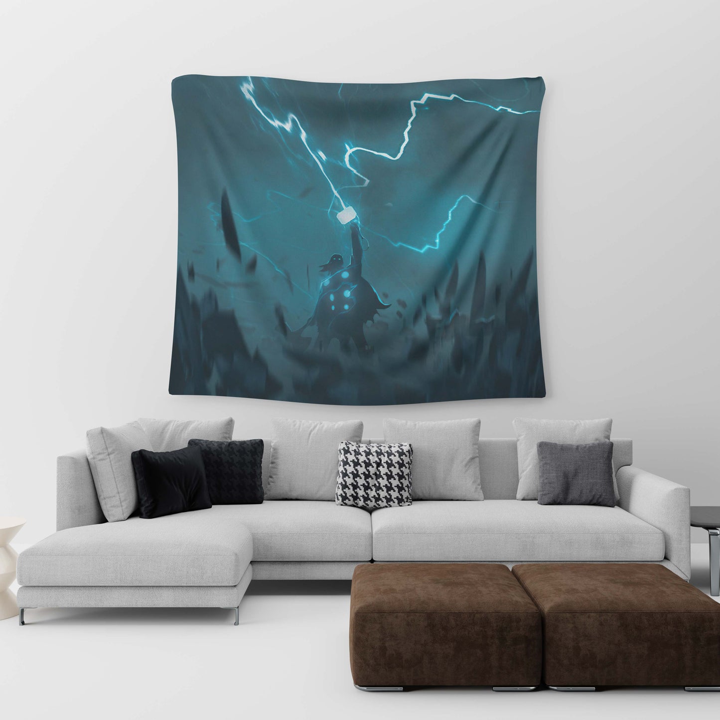 Thor's Thunder Tapestry trendy home