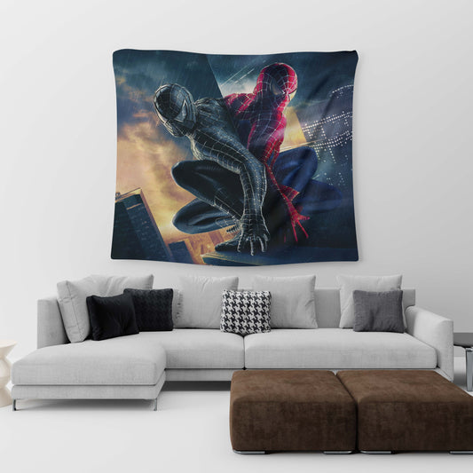 Spider-Man Nostalgia Tapestry Trendy Home