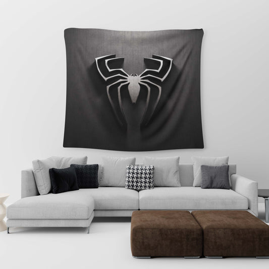 Spider-Man Logo Tapestry Trendy Home