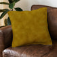 Dark Golden and Brown Cushion Cover Plain Dark Golden trendy home