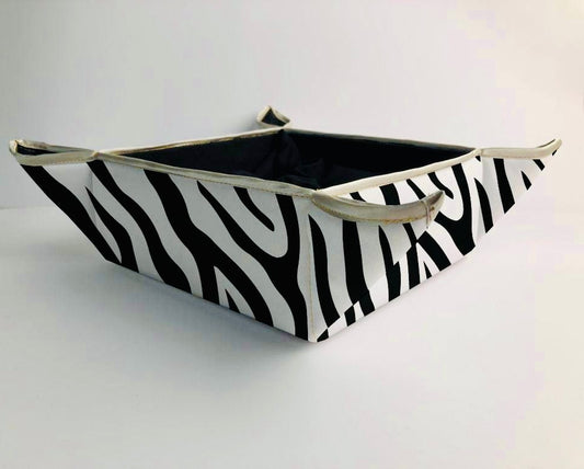 Zebra Skin Breadbasket Trendy Home