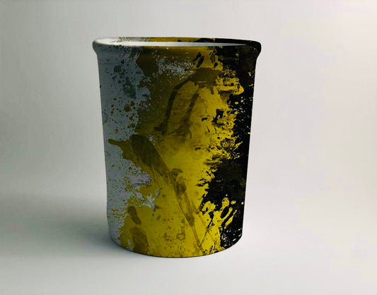 Sparkling Gold Dustbin Trendy Home