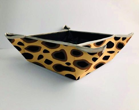 Cheetah Skin Breadbasket Trendy Home